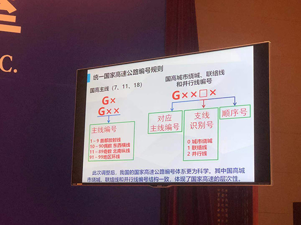 此次调整统一了国家高速公路编号规则